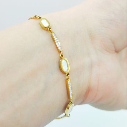 Micro Inlaid Zircon Jewelry Ornament Geometric Shape
