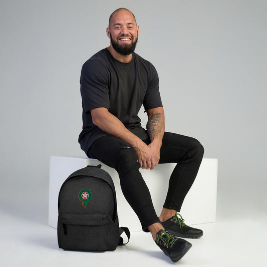 Morocco Embroidered Backpack - A Unique Accessory for Your Adventures