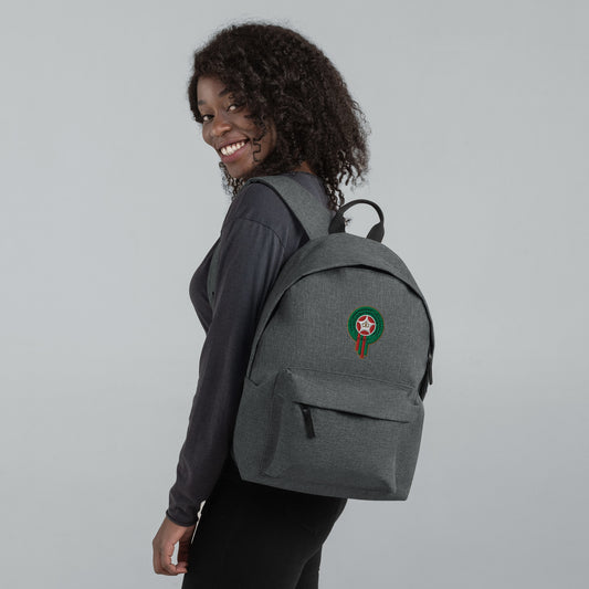 Morocco Embroidered Backpack - A Unique Accessory for Your Adventures