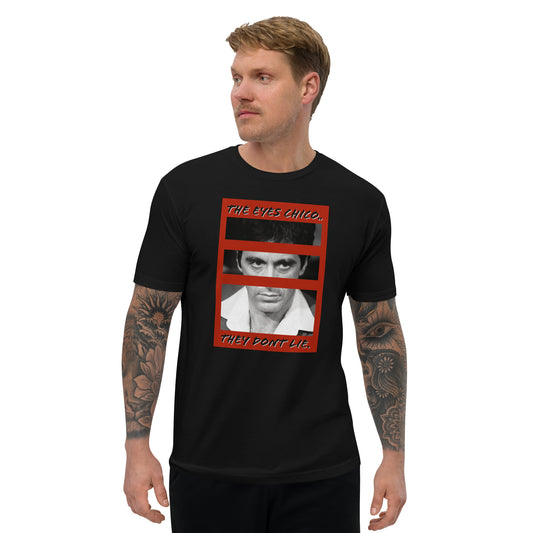 Men's premium t-shirt THE EYES CHICO THEY DONT LIE