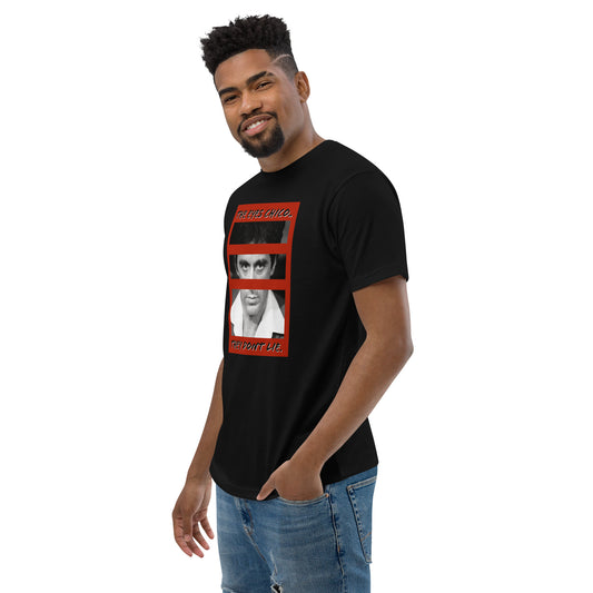 Men's premium t-shirt THE EYES CHICO THEY DONT LIE