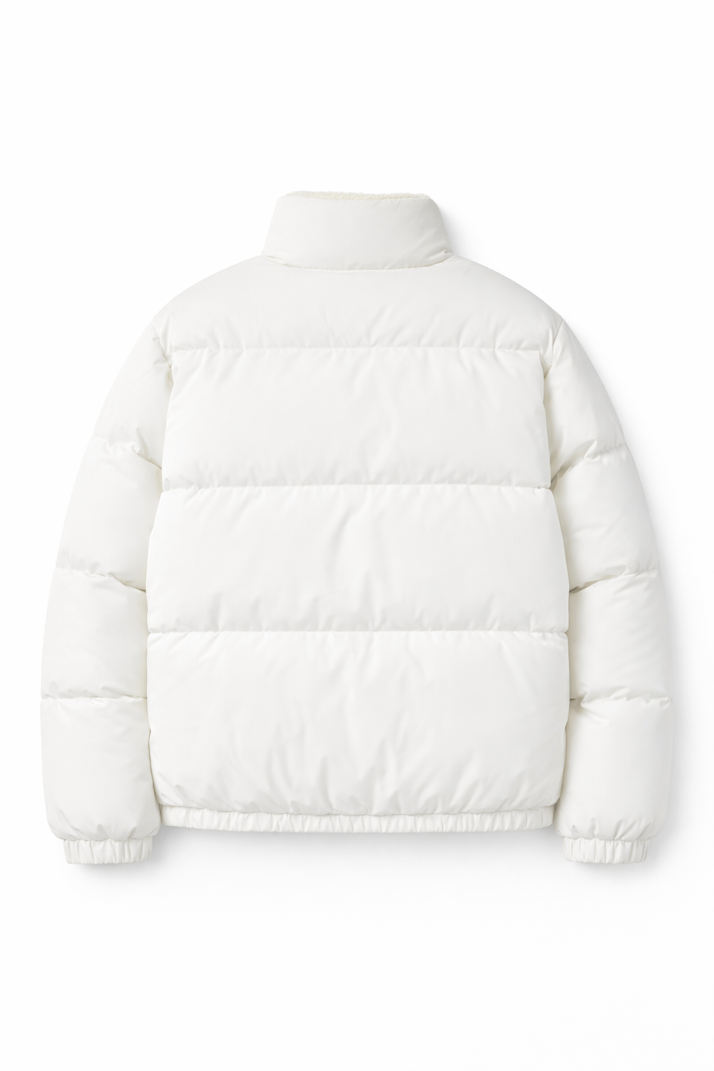 Veste matelassée col montant doublure polaire - Homme