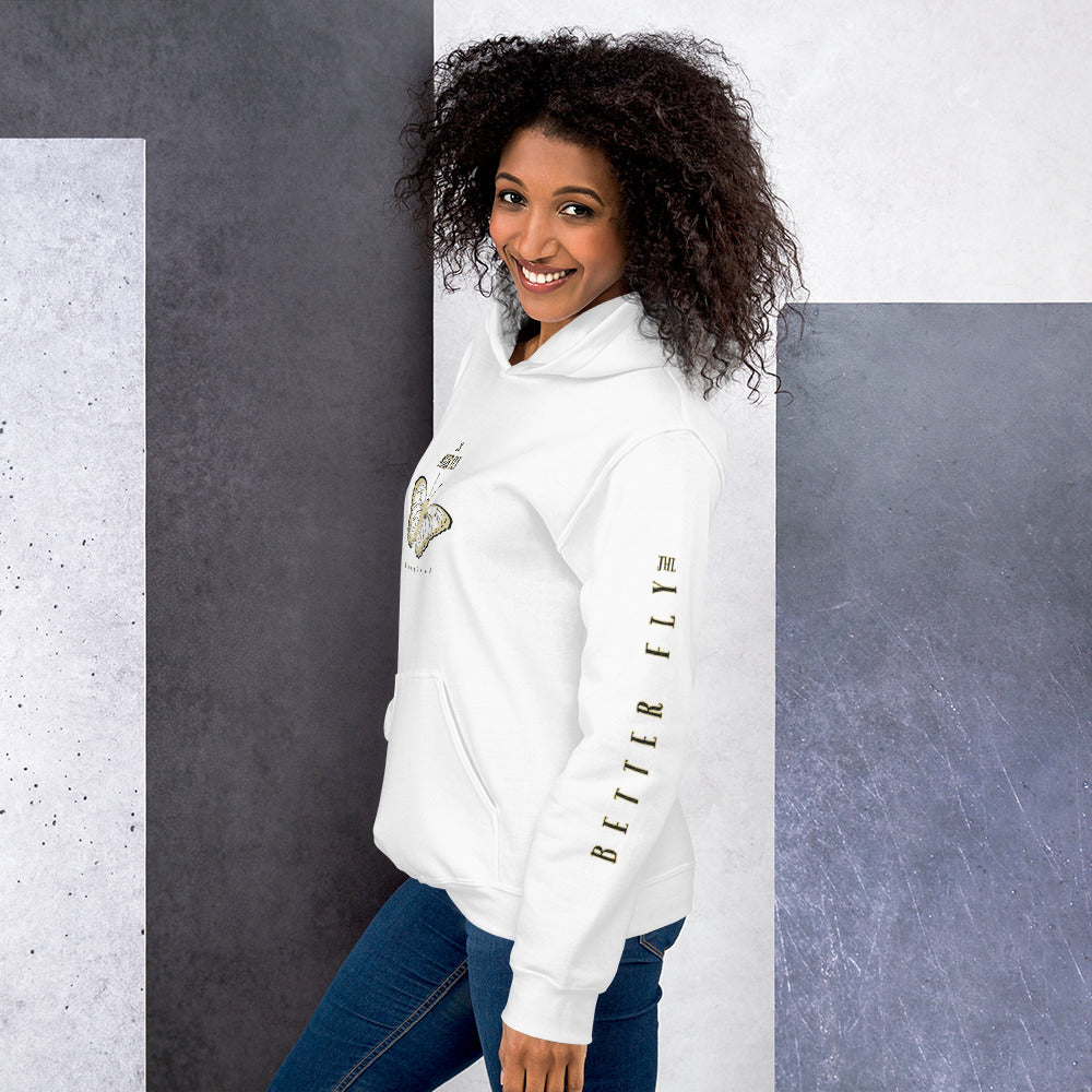 Sweat à capuche femme JHL BETTER FLY ORIGINAL