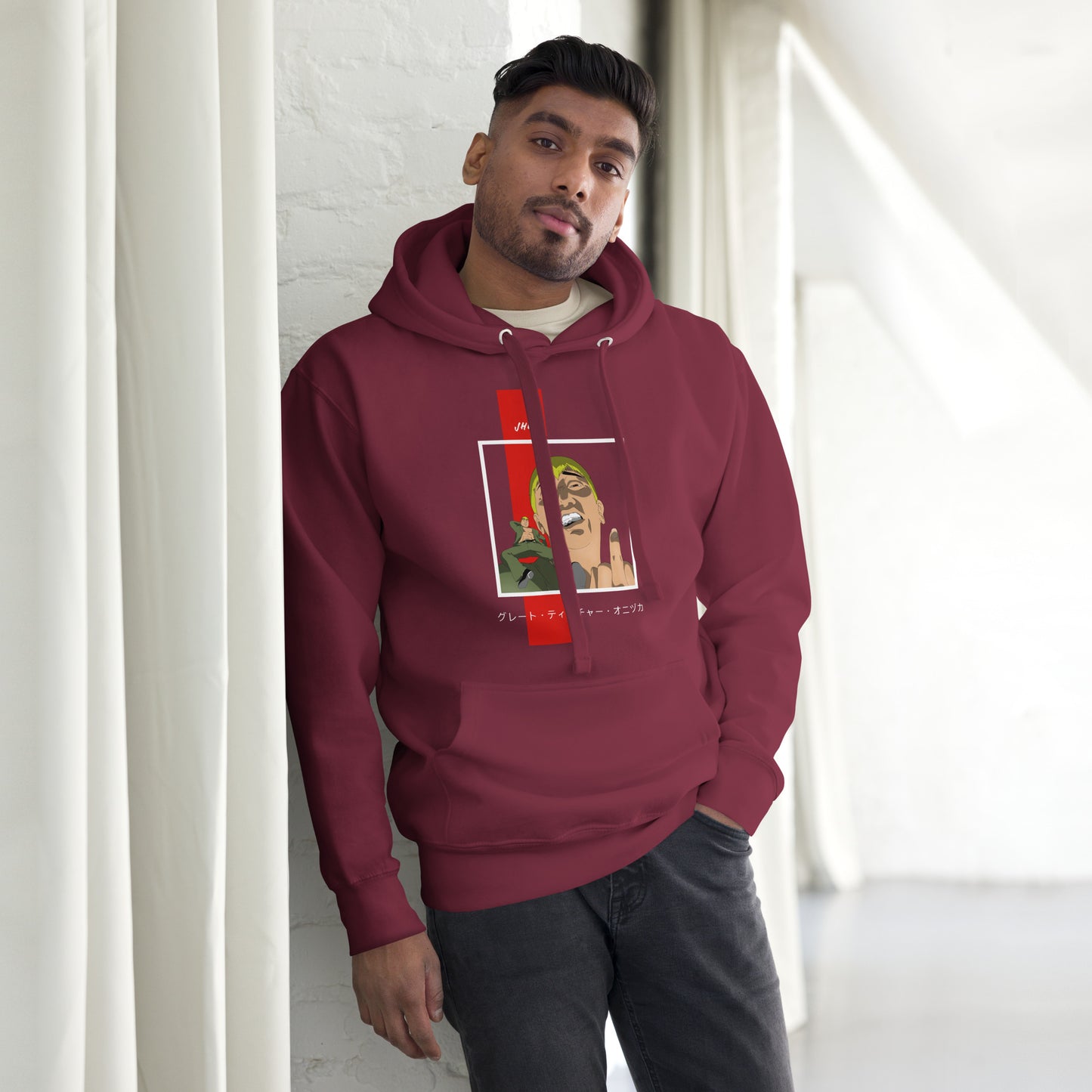 Sweat à Capuche homme JHL ONIZUKA