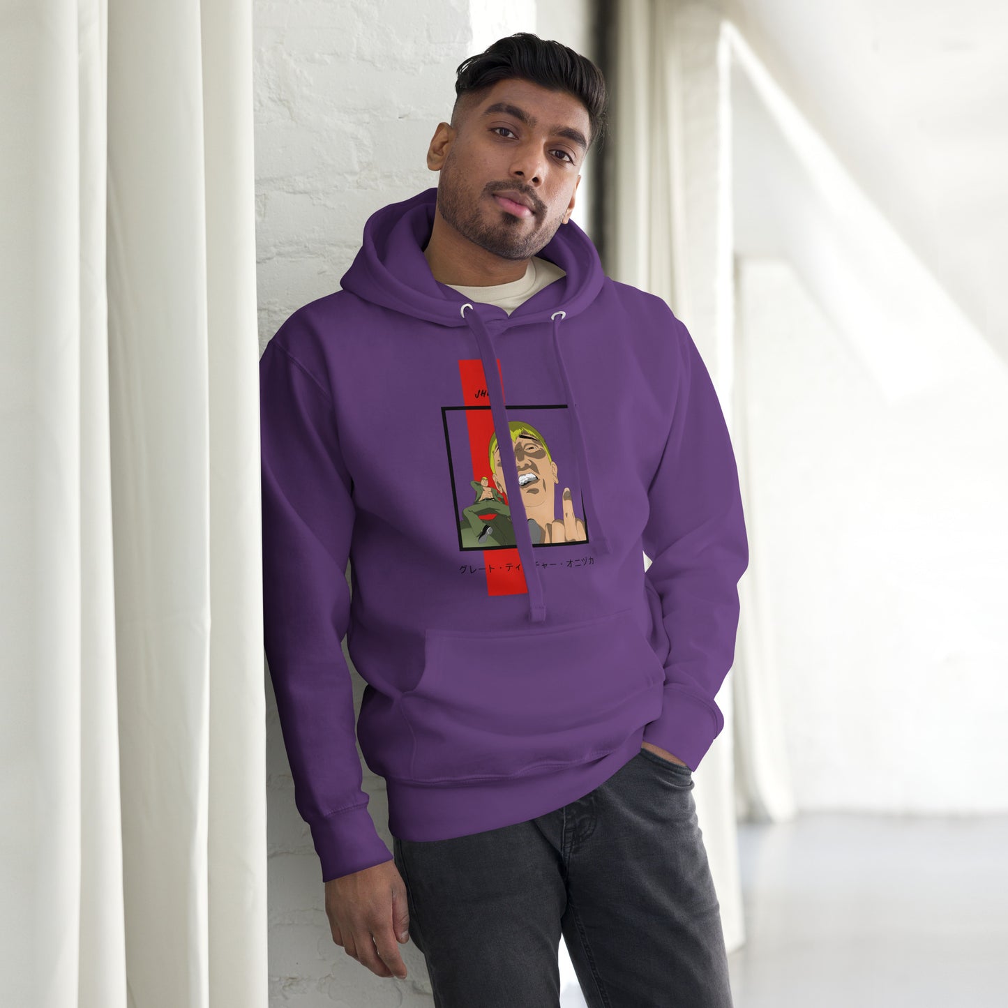 Sweat à Capuche homme JHL ONIZUKA